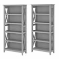 thumbnail image 1 of Bush Furniture Key West Ensemble de Bibliothèque à 5 Tablettes, Gris Cape Cod, 1 of 7