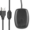 thumbnail image 1 of CUITING Wewean Adaptateur de Récepteur de Jeu Sans Fil USB Compatible avec les Manettes Xbox 360 pour PC Plug and Play Fonction CD Matériau ABS V928, 1 of 7
