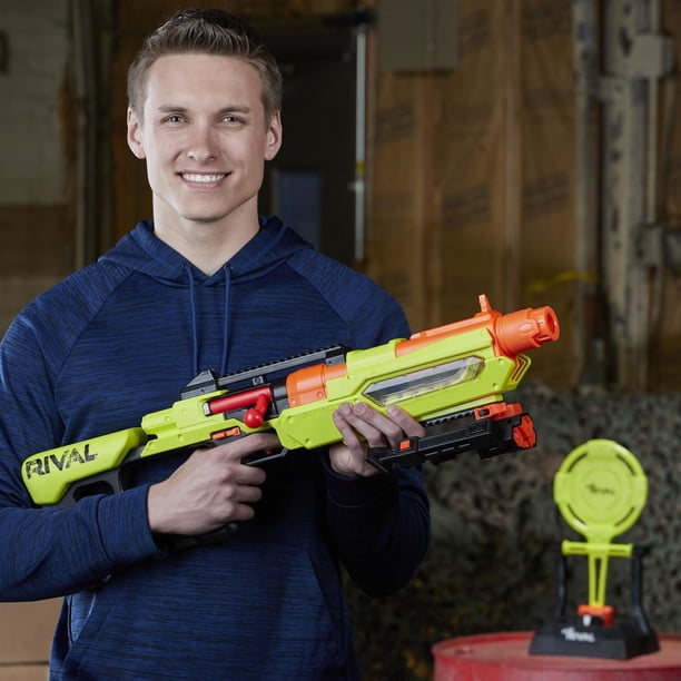 Nerf Rival Blaster Jupiter XIX-1000 Edge Series with Target and 10