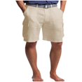 thumbnail image 2 of EOYWHK Cotton Linen Shorts for Men Straight Leg Shorts Soft Comfy Solid Color Sleepwear Bottom, 2 of 5