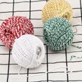 thumbnail image 4 of Thread Cotton Sewing Rope Twist Color Sewing Cord DIY Handicraft Woven String Knitting Supplies, White, 4 of 9
