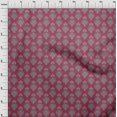 thumbnail image 4 of oneOone Velvet Pink Fabric Mandala Craft Projects Decor Fabric Printed By The Yard 58 Inch Wide, 4 of 5