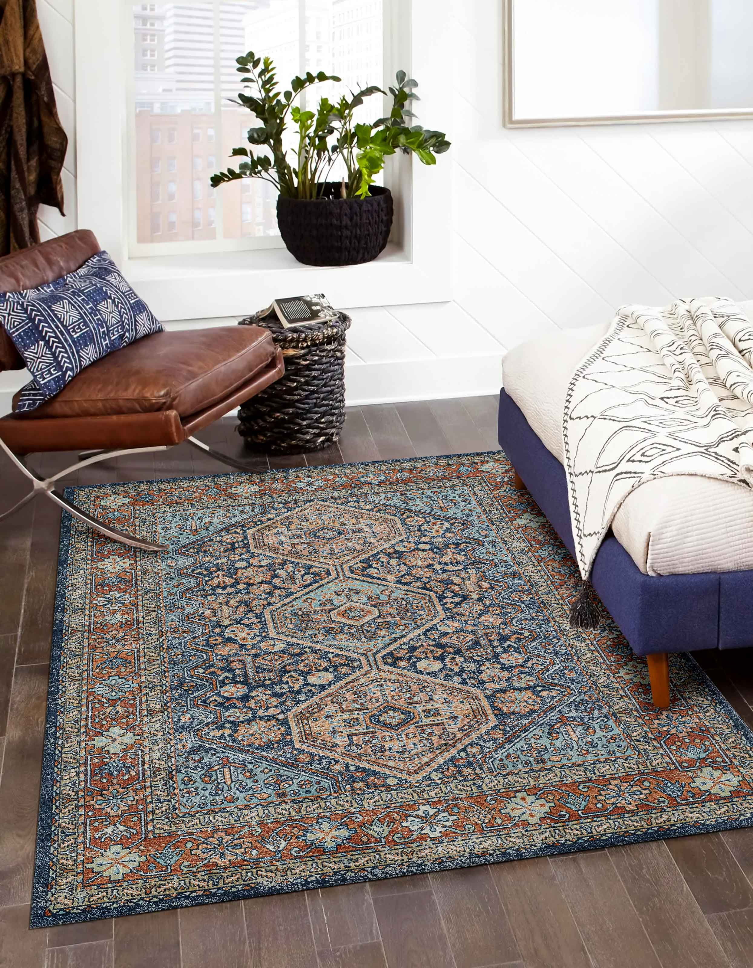 ECARPET Alicia Tapis pour Salon, Chambre, Salle A Manger, Entrée, Couloir et Plus Encore.