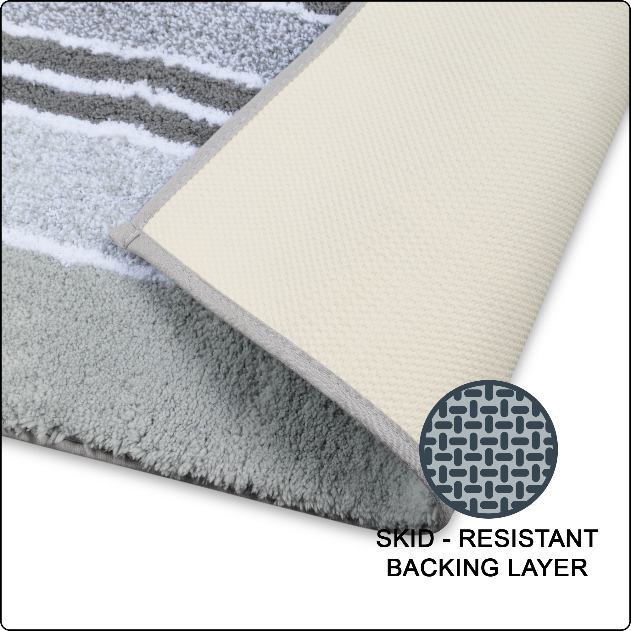 Tapis de couloir tufté Mainstays
