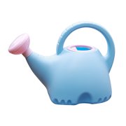 CQCYD Elephant Shaped Watering Can, 750ml Plastic Garden Kettle, Cute Cartoon Spray Nozzle, Lightweight Watering Can for Indoor Greenery and Outdoor Play