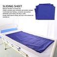 thumbnail image 3 of Flat Slide Sheet for Transfer Turning and Repositioning in Bed Sliding Draw Sheet to Assist Moving Blue, 3 of 7