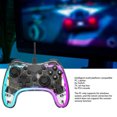 thumbnail image 4 of Wired Controller, Game Controller Wake Up Function Ergonomic  Burst Dual Vibration 6 Axes Gyroscope Prevent Slip  for Console, 4 of 7