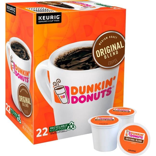 Keurig Green Mountain 269580 Dunkin Original Blend K-Cups - 22 Count