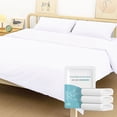 thumbnail image 1 of Disposable Bed Sheet Quilt Cover Hotel Travel Portable Double Bedding Thickened Quilt Sheet, 1 of 7