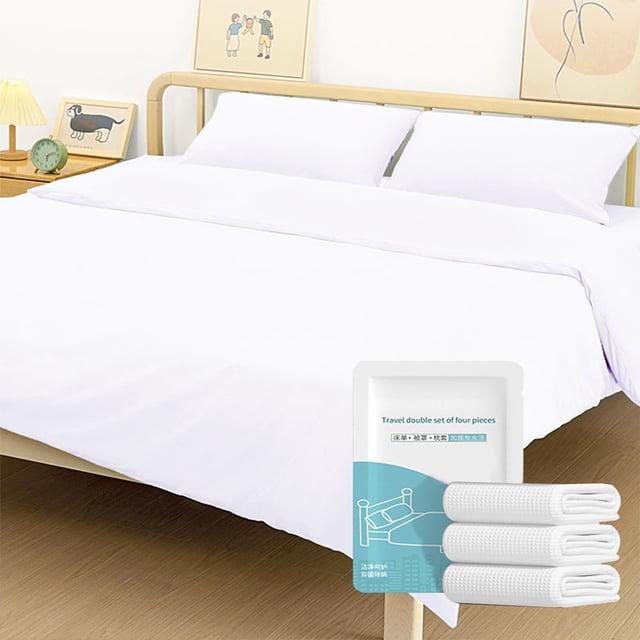 Disposable Bed Sheet Quilt Cover Hotel Travel Portable Double Bedding Thickened Quilt Sheet