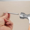 thumbnail image 4 of Clearance! Seamless Nail with Double Head Base Thread Nails Concrete Nails Decorative Nails Nails for Concrete Walls Skirting Skirting Screws with Specific Sleeve One Size Multi-Color, 4 of 9