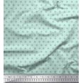 thumbnail image 1 of Soimoi Poly Georgette Fabric Dot & Heart Shirting Print Fabric by The Yard 42 Inch Wide, 1 of 3