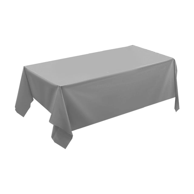 Picnic Table Cover Disposable Tablecloth Solid Color Party Unwashed Tablecloth Party Picnic and Event Cushioned Table 54X108 Inches Tables for Parties