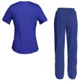 thumbnail image 2 of Women's Scrubs Set Scrub Top and Pants Scrubs Set, 2 of 3