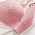 thumbnail image 3 of Abcnature Women's Bras Embroidery Thin Style Ventilate Back Buckle Bras without Steel Rim, 3 of 5