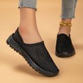 thumbnail image 2 of Womens Slip on Sneakers Breathable Mesh Mules Comfort Outdoor Backless Clogs Driving Sandals Walking Shoes, 2 of 7