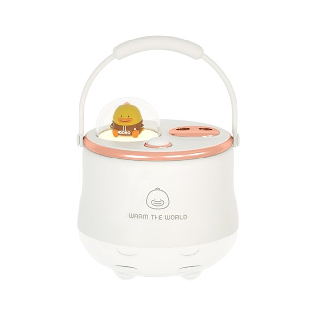 RKSTN Humidificateurs pour Chambre Grande Pièce Mini Mignon Humidificateur Atomisant avec Double Mode 400 ml Humidificateur Portable Chambre de Bébé et Plantes Humidificateur de Chambre
