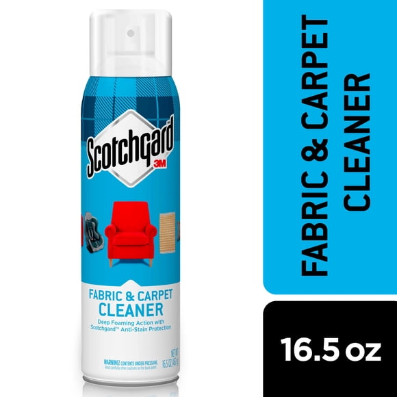 Scotchgard 410716 Nettoyant pour Tissus et Tapis Action Moussante Profonde Protection Anti-Taches, 16,5 Oz, 16 Fl Oz
