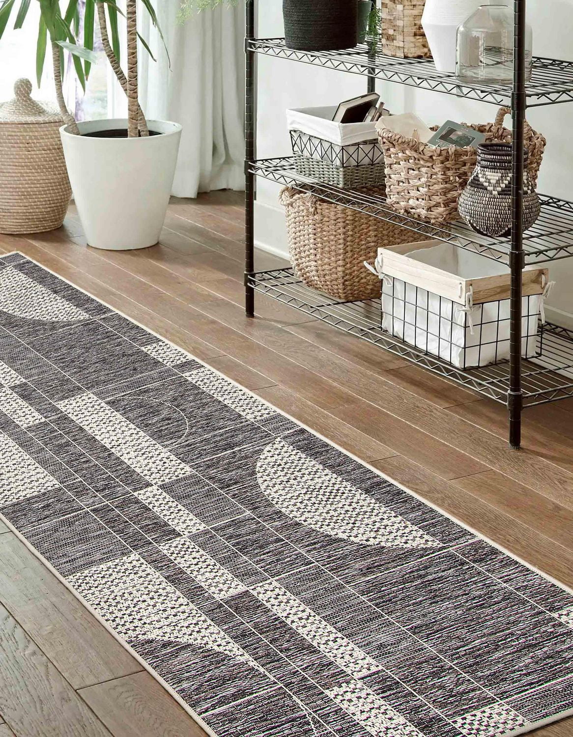 ECARPET Bodhi Nautical Coastal Area Rug for living room, bedroom, dining entrance, hallway and more.