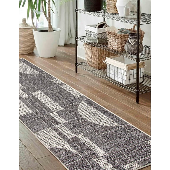 ECARPET Bodhi Nautical Coastal Area Rug for living room, bedroom, dining room, entrance, hallway and more.