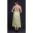 thumbnail image 2 of Bimba Robe Décontractée Longue Dos Nu à Col Licou pour Femmes, Robe de Plage Imprimée - Grand, 2 of 6