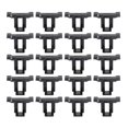 thumbnail image 1 of Xingzhi 20pack/lot Convenient Solar Panel Water Drainage Clip Easy Installation High And Low Temperature 35mm 1Set, 1 of 6