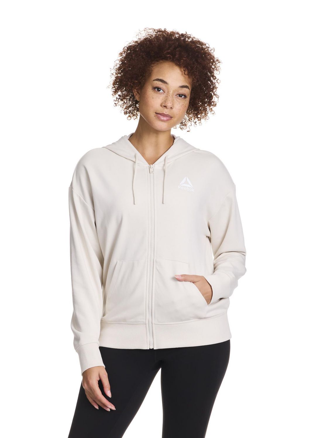 Reebok Women's Foundation Zip Front Hoodie