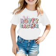thumbnail image 2 of TZEWGL Cute Shirt For Infnat Cartoon Prints Short Sleeve Round Neck Blouse For Kids size 1-2T, 2 of 3