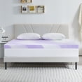 thumbnail image 3 of Surmatelas 3 Pouces Grand Lit, Surmatelas en Mousse Mémoire Infusée de Gel Rafraîchissant GELBIY, 60*80 Pouces, 3 of 7