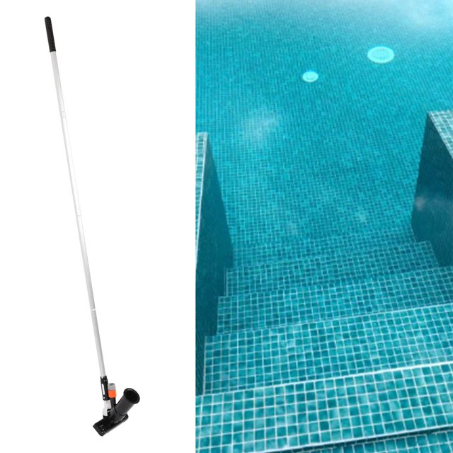 Plastic Underwater Cleaner, Pool Vacuum Cleaner With 4 Section Pole For Above Ground Pools, Ideal For Cleaning Spas, Pond, And Fountains