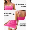 thumbnail image 4 of ORUYROP Débardeurs en Coton avec Bretelles Spaghetti Réglables Couche Cami Col Rond S - 5X, 4 of 7