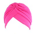 thumbnail image 1 of Bonnet Plissé Pré-Noué pour Femmes Bonnet Tricoté Turban de Soleil, 1 of 7