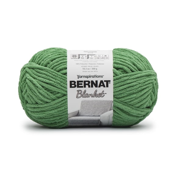 Bernat® Blanket™ #6 Super Bulky Polyester Yarn 10.5oz/300g, 220 Yards