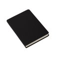 thumbnail image 2 of Heavy-Duty Thick Page Notebook Premium A5 Writing Book Satiny Smooth Paper Wireless Binding Matte Cover Office Note Pad, Black, JKODE, 2 of 6