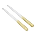 thumbnail image 3 of Flameless Taper Candles , Long Battery Life LED Candle Sticks Wiring Free Romantic  For Birthday Party For Children For Wedding Half Spray Gold, 3 of 8