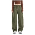 thumbnail image 2 of Wensltd Pantalon de Pluie Femme Pantalon Imperméable Léger Respirant Randonnée Cyclisme Plein Air avec Poches, 2 of 9