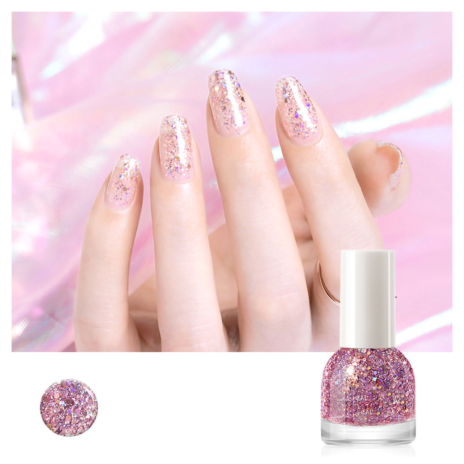 Nail Polish Friction Resistant Nail Polish Full Color Nail Polish Nail Polish Long Lasting Tear Off Full Color Scratch Friction Resistant Nail Polish Gel