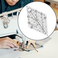 thumbnail image 1 of 60 Degrés Diamant Quilting Modèle Patchwork Couture Règle Clair pour Courtepointe Petit, 1 of 8