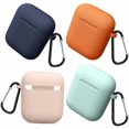 thumbnail image 2 of Compatible AirPods Case Cover Silicone Protective Skin for Apple Airpod Case 2/1 (4 Pack), 2 of 7