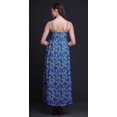 thumbnail image 3 of Bimba Floral Printed Adjustable Spaghetti Strap Long Maxi Dress Summer Beachwear-XX-Large, 3 of 6