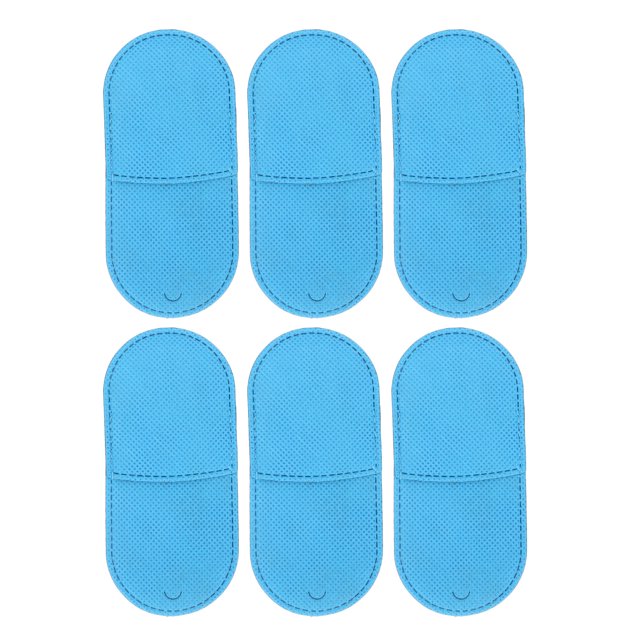 Eye Patch, Preventing Light Leakage Breathable Eye Patches 6pcs For After Surgery Black,Blue