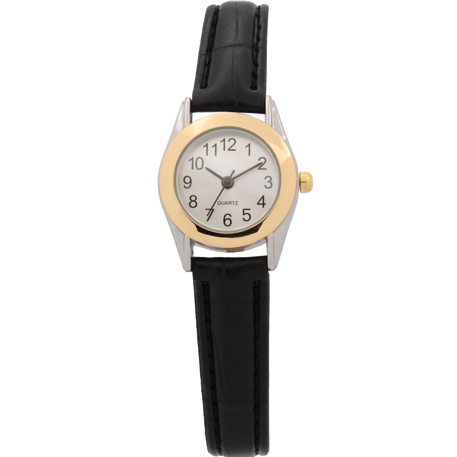 Montre pour femme avec bracelet noir