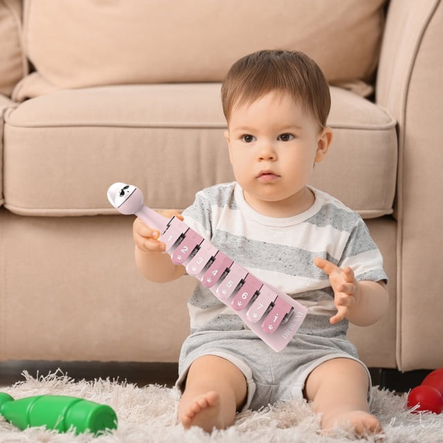 TIMIFIS Harmonica pour Enfants Harmonica pour Enfants Huit Touches Harmonica pour Enfants Instruments de Musique pour Débutants Jouets pour Enfants Cadeaux Éducation