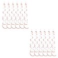 thumbnail image 2 of mmirethe 6pack/lot Swirl Pendant For Graduation Celebration Exquisite Craft Wide Application Birthday Star Spiral Pendant PVC Rose Gold 2Set, 2 of 5
