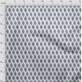thumbnail image 3 of oneOone Cotton Poplin Twill White Fabric Geometric Line Ikat Sewing Craft Projects Fabric Prints By Yard 56 Inch Wide, 3 of 4