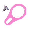 thumbnail image 1 of Maytalsory Accessoires de Réparation de Plaque de Verrouillage de Moulinet de Pêche Outil de Pêche Matériau en Alliage d'Aluminium de Qualité, durable, Résistant avec Vis Rose, 1 of 6