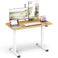 thumbnail image 1 of Gymax Bureau Debout Électrique Réglable pour Ordinateur avec Anticollision Naturel, 1 of 10