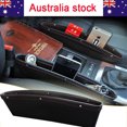 thumbnail image 4 of SHISUYAN Car Organization Black Rectangular Gap Filler Pu Leather 1Pack, 4 of 8