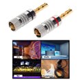 thumbnail image 3 of Banana Plug, Serrated Banana Plug 2 Pairs Wide Application Aluminum Alloy Housing  For Bar, 3 of 8