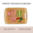 thumbnail image 5 of Melii Spoon, Fork, Knife with Case Blush, 5 of 5
